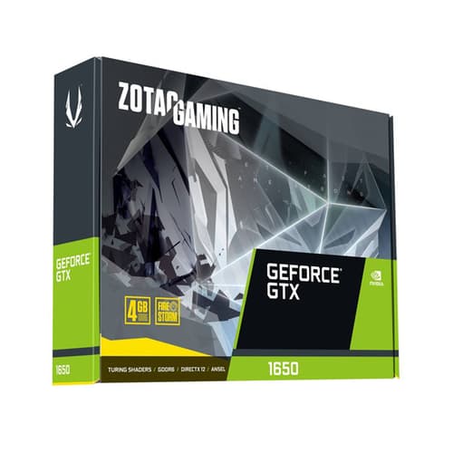 Zotac GTX 1650 4GB Graphics Card (ZT-T16520S-10M)